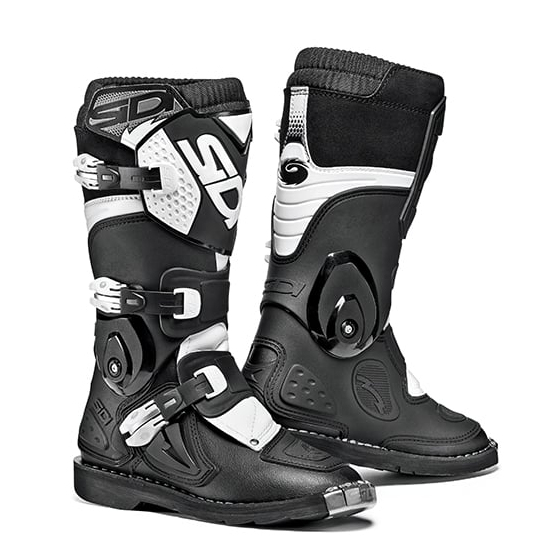 Детски мотокрос ботуши SIDI FLAME BLACK-WHITE