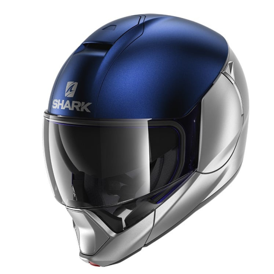 Градска каска SHARK EVOJET DUAL BLUE/SILVER