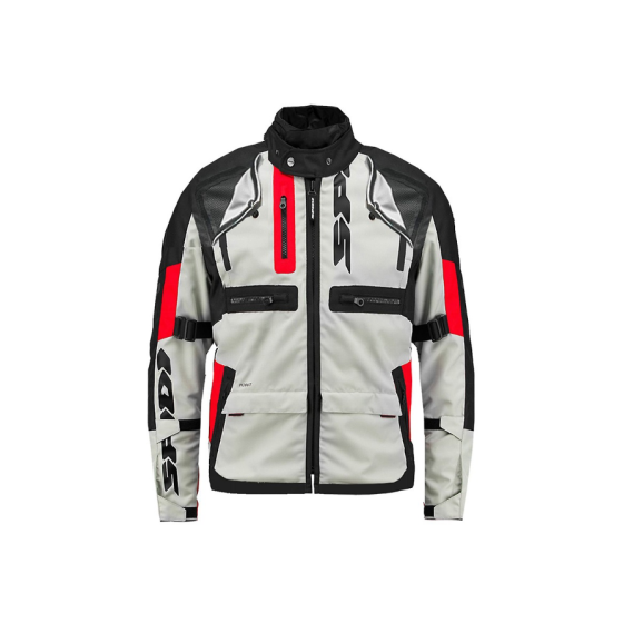 Текстилно мото яке SPIDI CROSSMASTER Ice/Red