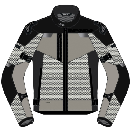 Лятно текстилно мото яке SPIDI VENT PRO Black/Ice