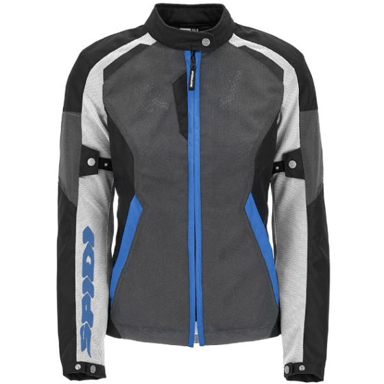 Дамско текстилно мото яке SPIDI TEK NET Gray/White/Provence