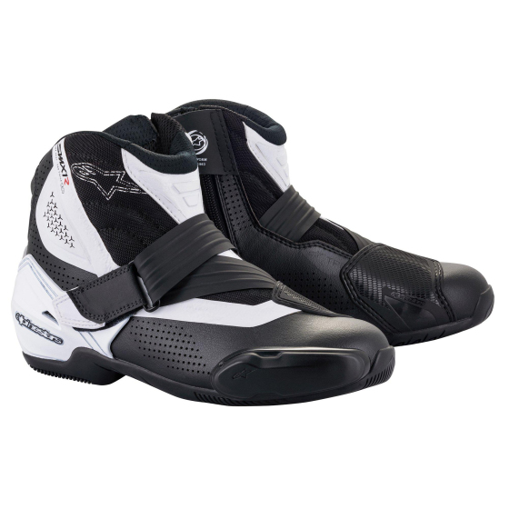 МОТО БОТИ ALPINESTARS SMX-1 R V2 VENTED BLACK/WHITE