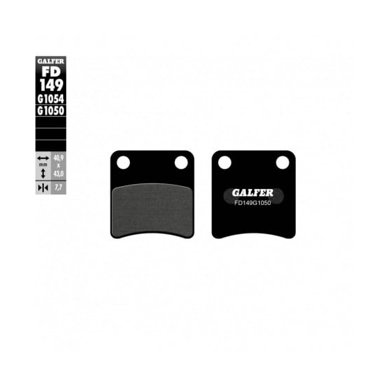 Предни мото накладки Galfer SCOOTER FD149G1050