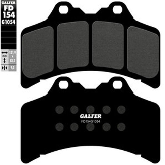 Предни мото накладки Galfer SEMI METAL FD154G1054