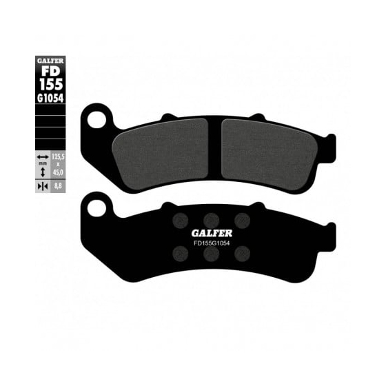 Предни/Задни мото накладки Galfer SEMI METAL FD155G1054