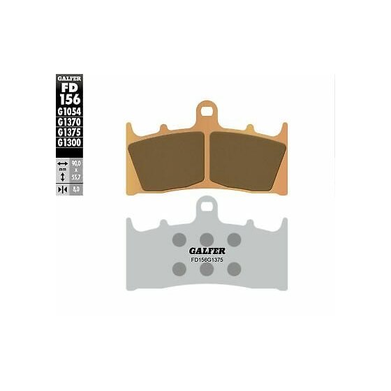 Предни мото накладки Galfer SINTERED COMPOUND FD156G1375