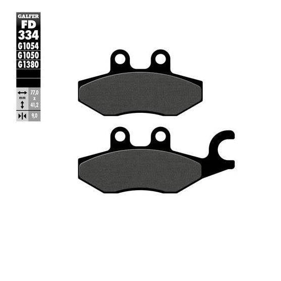 Предни/Задни мото накладки Galfer SCOOTER FD334G1050