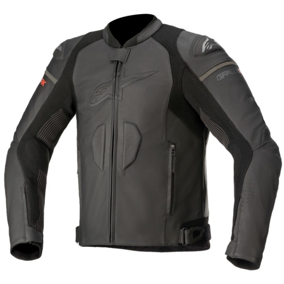Кожено яке ALPINESTARS GP PLUS R V3 RIDEKNIT BLACK