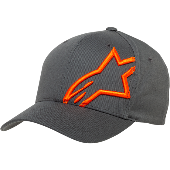Шапка ALPINESTARS CORP SHIFT 2 FLEXFIT Charcoal/Orange