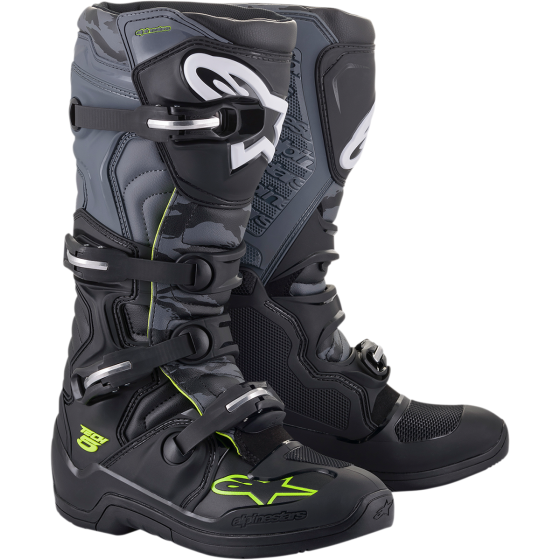 Мотокрос ботуши ALPINESTARS TECH 5 BLACK/GRAY/YELLOW
