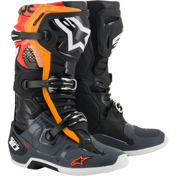 Мотокрос ботуши ALPINESTARS TECH 10-BLACK/GRAY/ORANGE