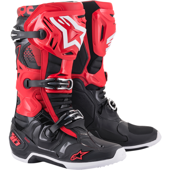 Мотокрос ботуши ALPINESTARS TECH 10-BLACK/WHITE/RED
