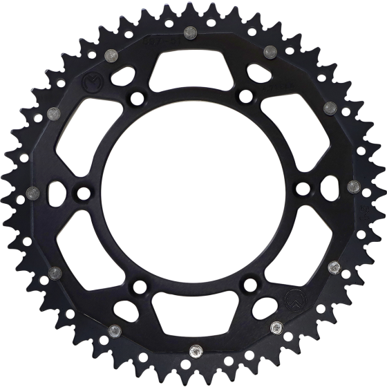Двукомпонентно зъбно колело MOOSE 210-897-49 BLACK