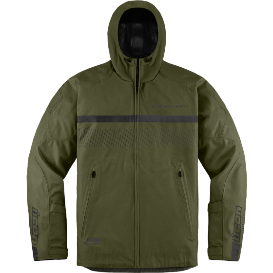 Текстилно мото яке ICON PDX3 CE - OLIVE