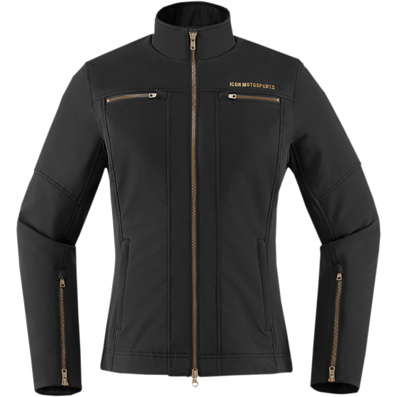 Дамско текстилно мото яке ICON HELLA2 - BLACK