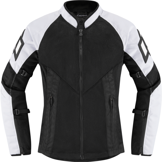 Дамско текстилно мото яке ICON MESH AF WHITE
