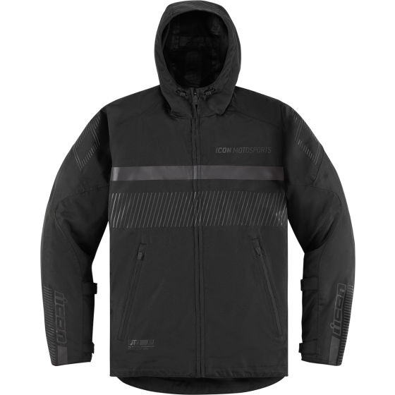 Дамско текстилно мото яке ICON PDX3 CE BLACK