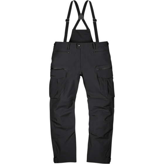 Текстилен мото панталон ICON STORMHAWK WP OVERPANT - BLACK