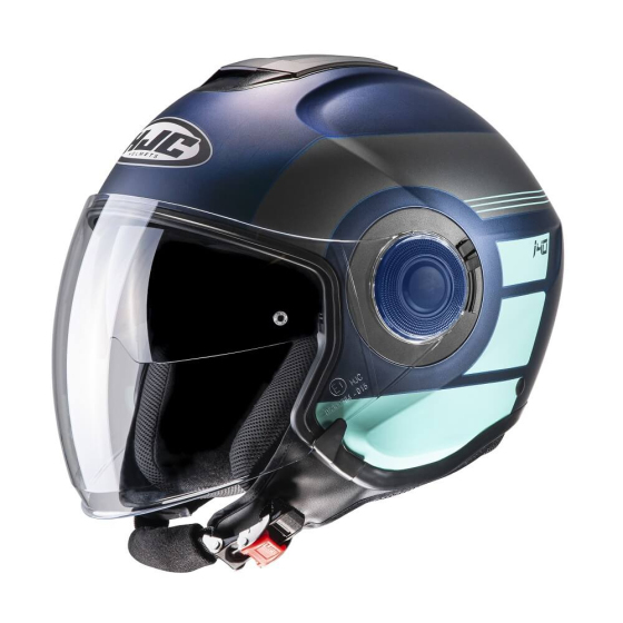 Скутер каска HJC i40 SPINA BLUE