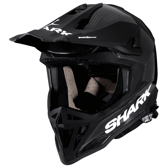 Мотокрос каска SHARK VARIAL RS CARBON SKIN WHITE