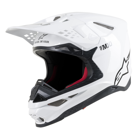 Мотокрос каска ALPINESTARS SM10 WHITE