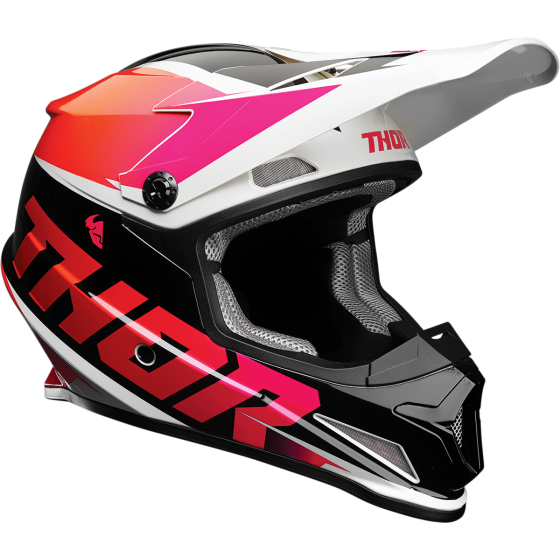 Мотокрос Каска THOR SECTOR FADER Pink/Orange