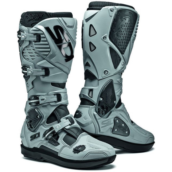 Мотокрос ботуши SIDI CROSSFIRE 3 SRS BLACK-ASH LIMITED