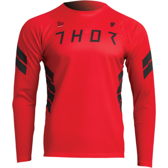 Вело джърси THOR ASSIST STING LONG SLEEVE GRAY/BLACK