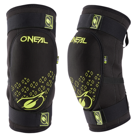 Наколенки O'NEAL DIRT V.23 BLACK/NEON YELLOW