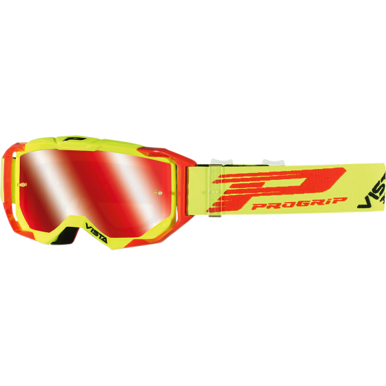 Мотокрос очила PROGRIP 3303 Vista YELLOW/RED