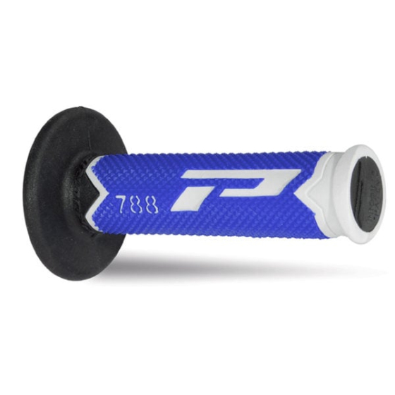 Мотокрос ръкохватки PROGRIP Triple Density 788 WHITE/BLACK/BLUE