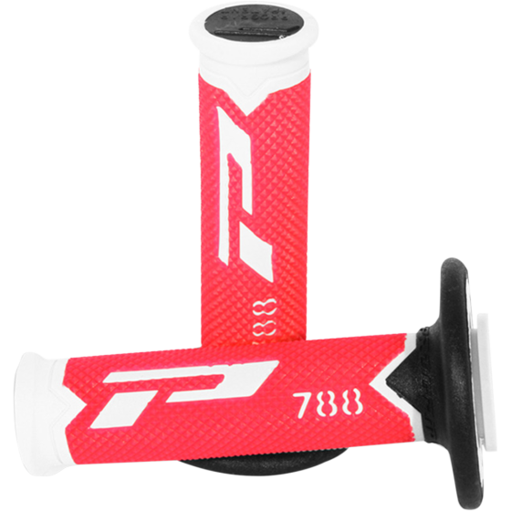 Мотокрос ръкохватки PROGRIP Triple Density 788 WHITE/RED