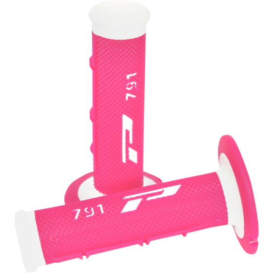 Мотокрос ръкохватки PROGRIP Triple Density 788 WHITE/PINK