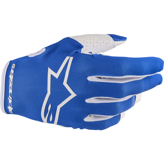 Детски мотокрос ръкавици ALPINESTARS RADAR BLUE/WHITE
