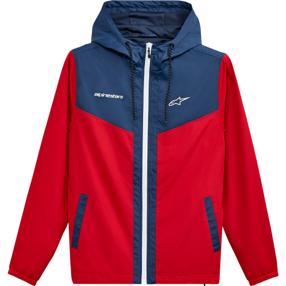 Мото суичър ALPINESTARS PLEX RED/NAVY