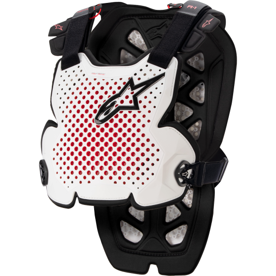 Протекторна броня ALPINESTARS A-1 PRO BLACK/RED/WHITE