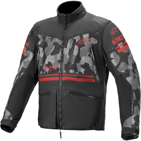 Текстилно яке ALPINESTARS Venture-R CAMO/BLACK/RED