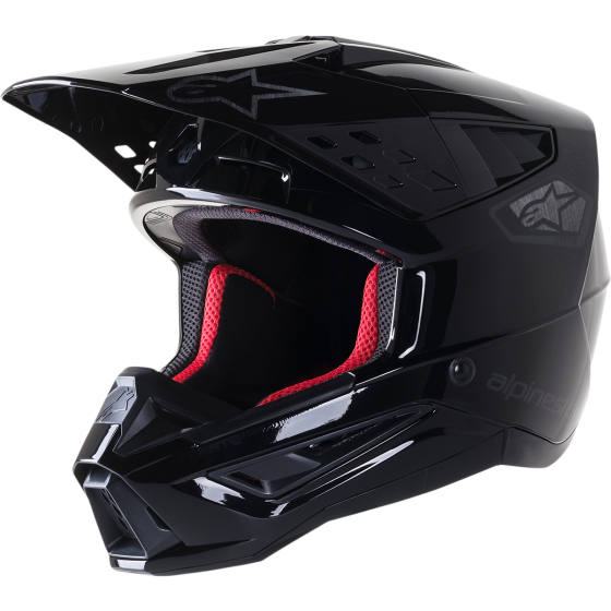 Мотокрос каска ALPINESTARS SM5 Scout BLACK/SILVER