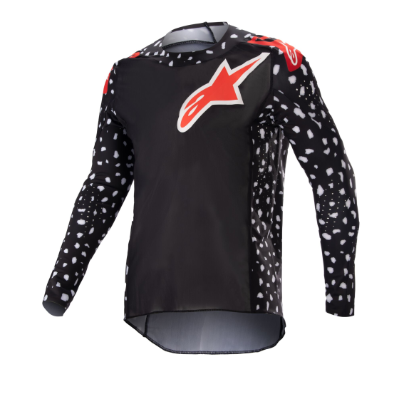 Детско мотокрос джърси ALPINESTARS Racer North BLACK/RED