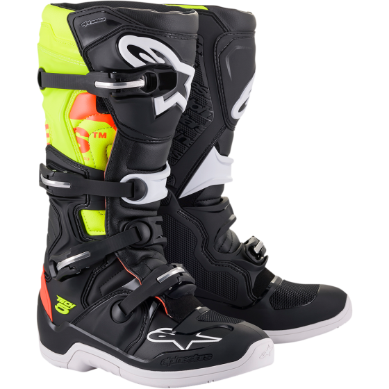 Мотокрос ботуши ALPINESTARS TECH 5 BLACK/RED/YELLOW