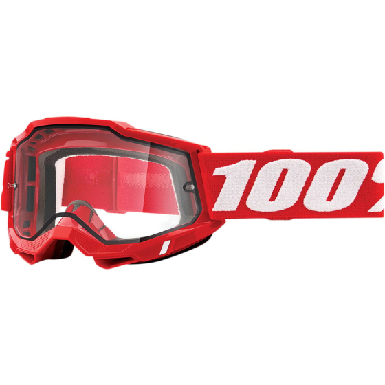 Мотокрос очила 100% ACCURI2 ENDURO RED