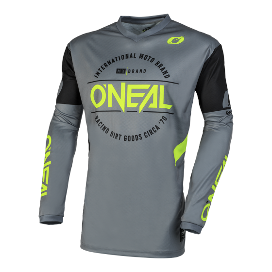 Мотокрос блуза O'NEAL ELEMENT BRAND V.23 GRAY/BLACK