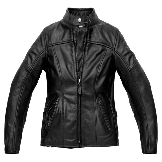 Дамско кожено мото яке SPIDI MACK LADY Black