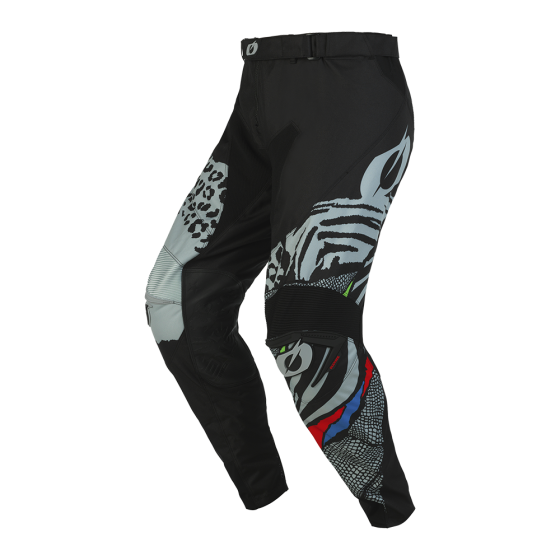 Детски мотокрос брич O'NEAL MAYHEM WILD V.23 BLACK/GRAY