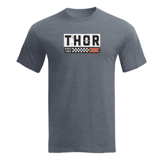 Мото тениска THOR COMBAT GRAPHIC HEATHER TEE