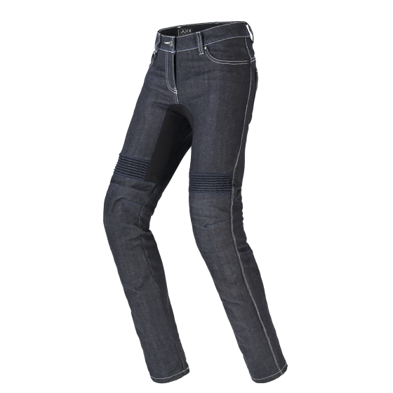 Дамски мото дънки SPIDI FURIOUS PRO Black/Blue
