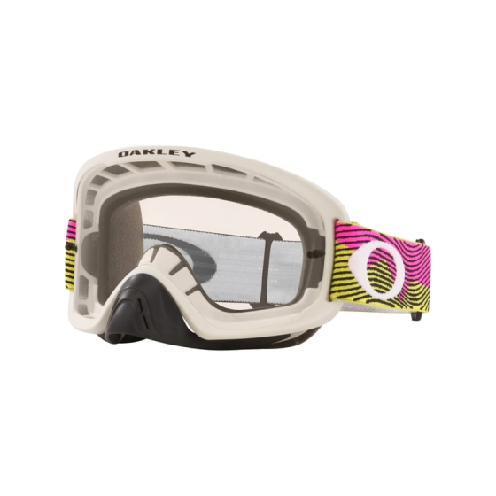 Мотокрос очила OAKLEY O Frame 2.0 Pro MX Goggle Rut City Pink Green Clear Lens