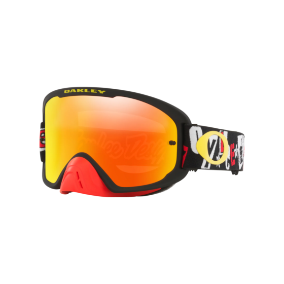 Мотокрос очила OAKLEY O Frame 2.0 Pro MX Goggle Troy Lee Designs Anarchy Black Red/Fire Iridium Lens