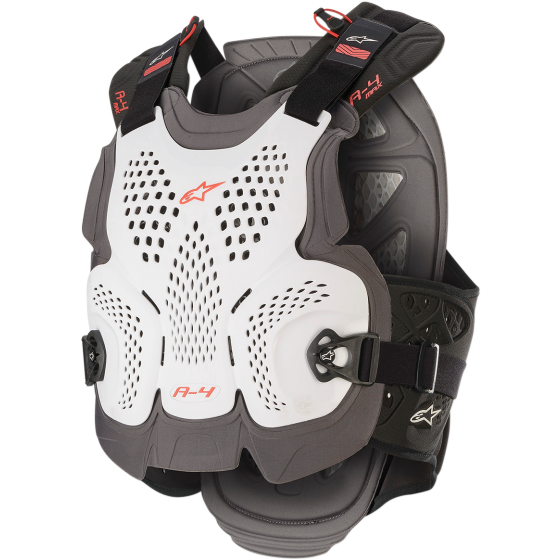 Протекторна броня ALPINESTARS A-4 Max WHITE/RED