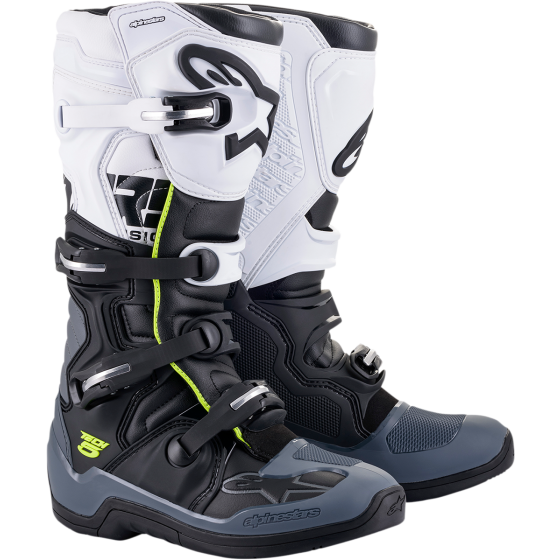 Мотокрос ботуши ALPINESTARS TECH 5 BK/GY/WT